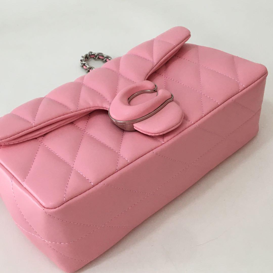 COACH ピンク ショルダー/クロスボディ チェーンバッグ CP147