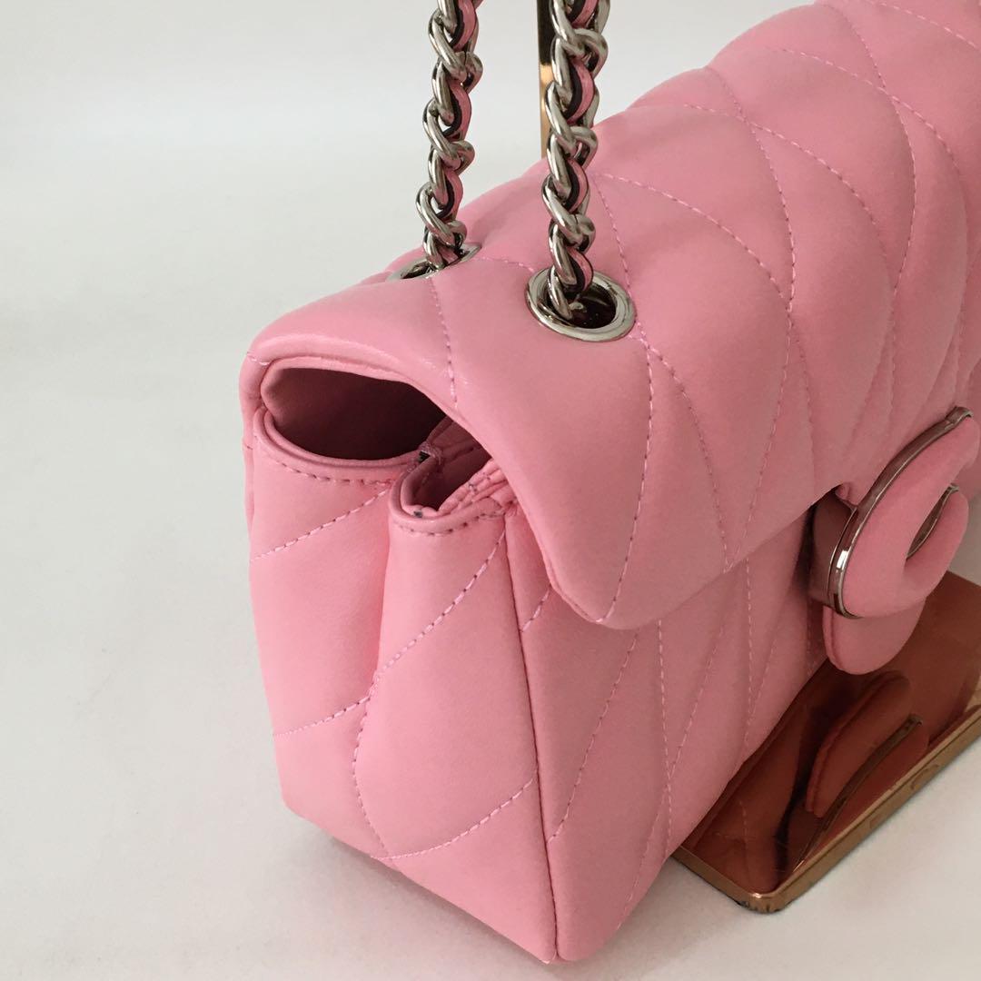 COACH ピンク ショルダー/クロスボディ チェーンバッグ CP147