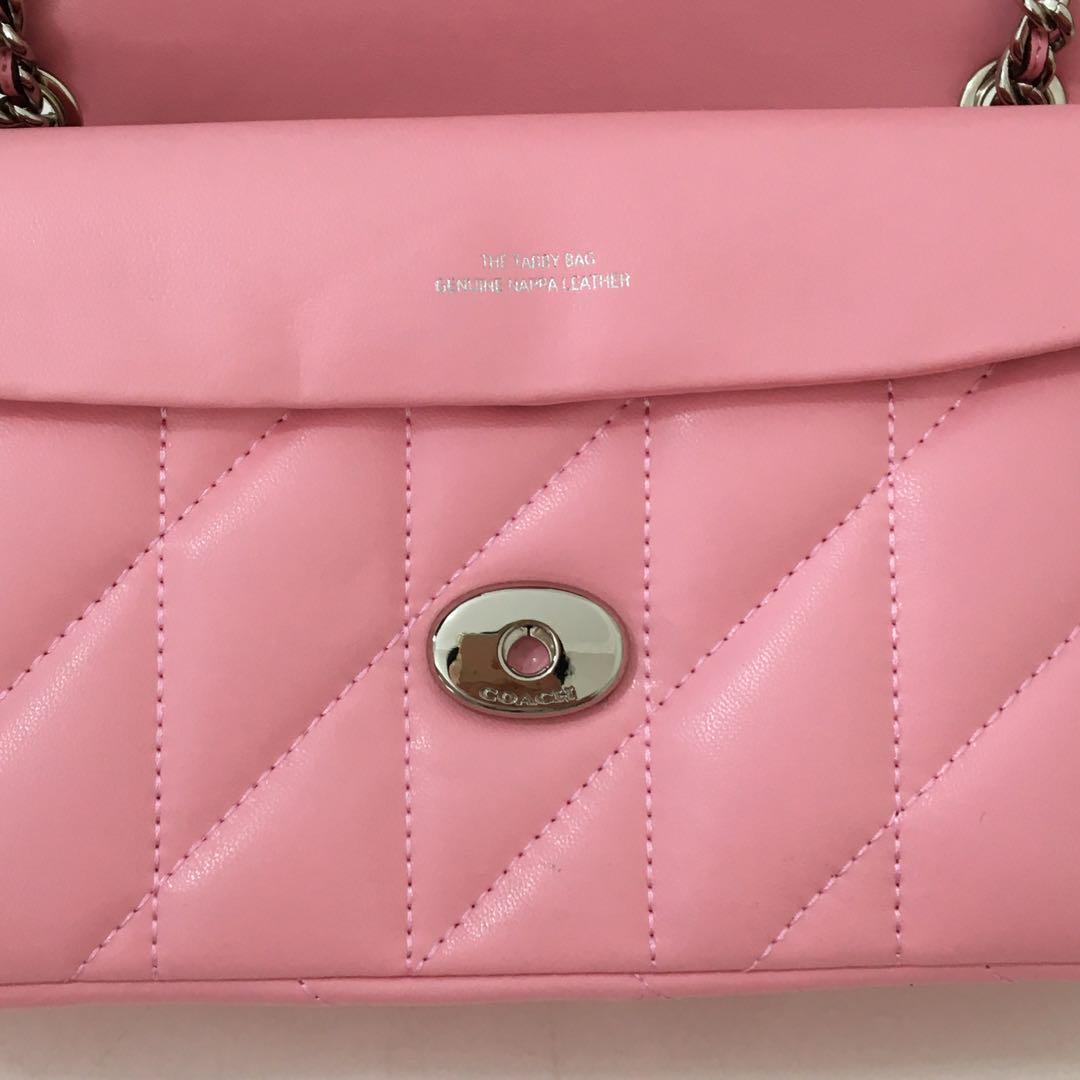 COACH ピンク ショルダー/クロスボディ チェーンバッグ CP147