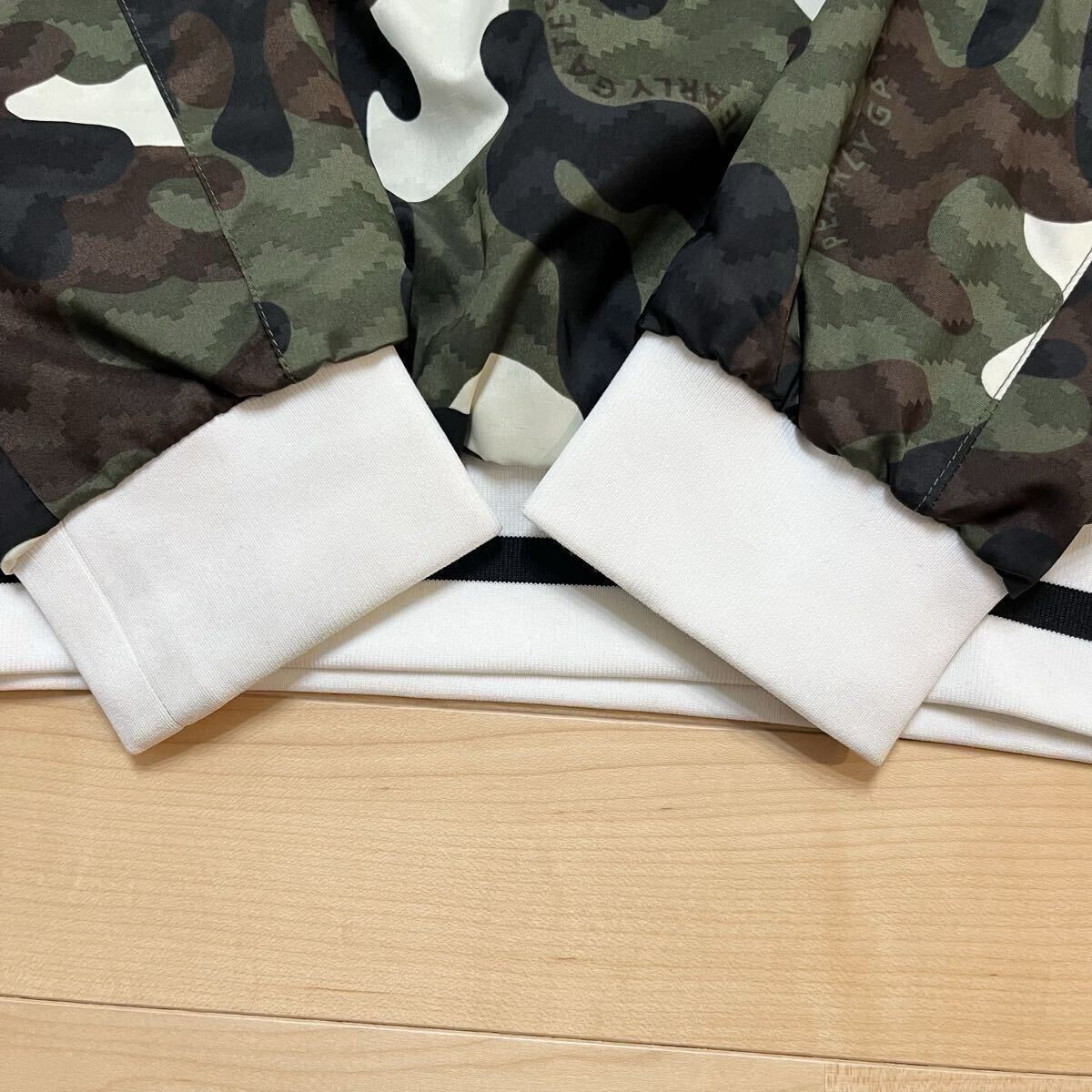 ★パーリーゲイツ カモワッペン 迷彩柄スニード ブルゾン メンズ ★送料無料 正規品_画像6