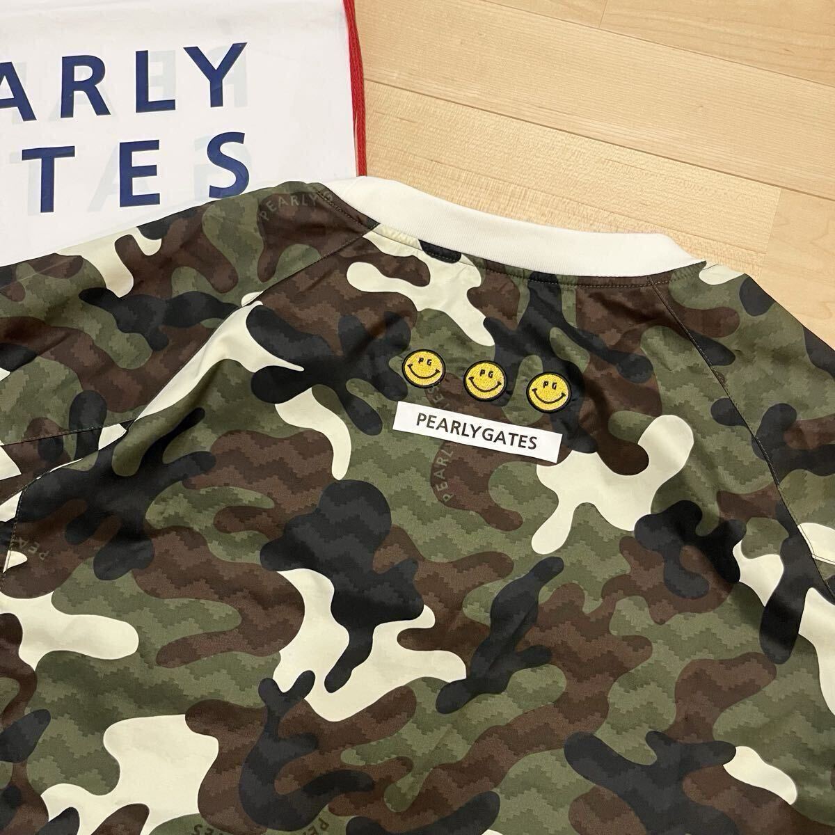 ★パーリーゲイツ カモワッペン 迷彩柄スニード ブルゾン メンズ ★送料無料 正規品_画像8