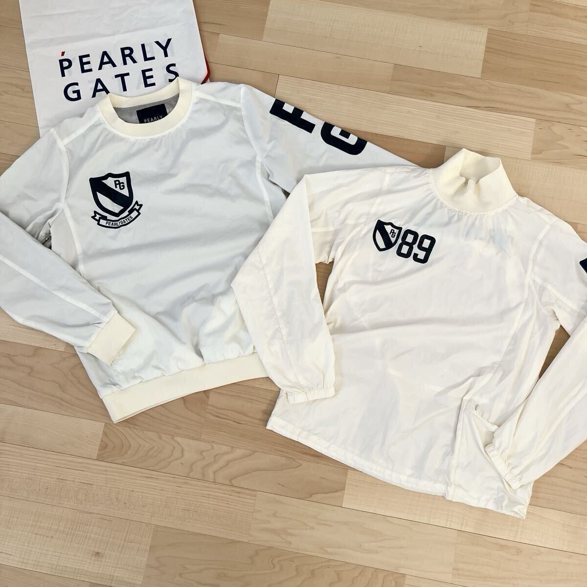 ★美品 パーリーゲイツ ツインスニード ジャケットブルゾン ★送料無料 メンズ レディース 正規品_画像1