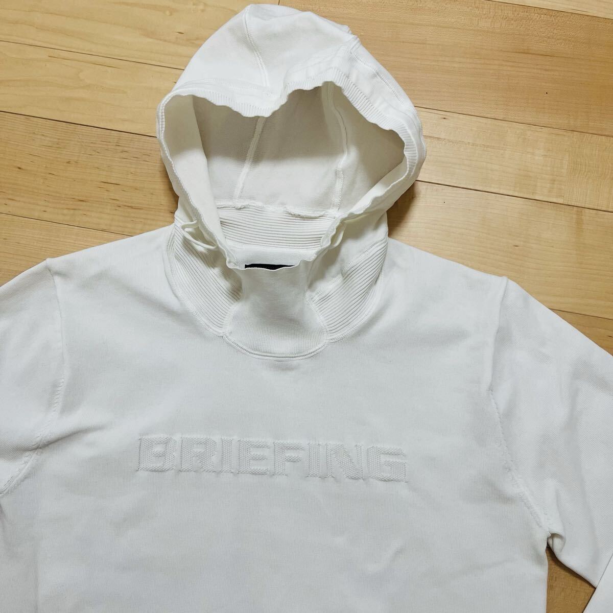 ★ブリーフィングゴルフ　春秋ニットパーカー　フーディ　メンズ　★送料無料　正規品_画像4