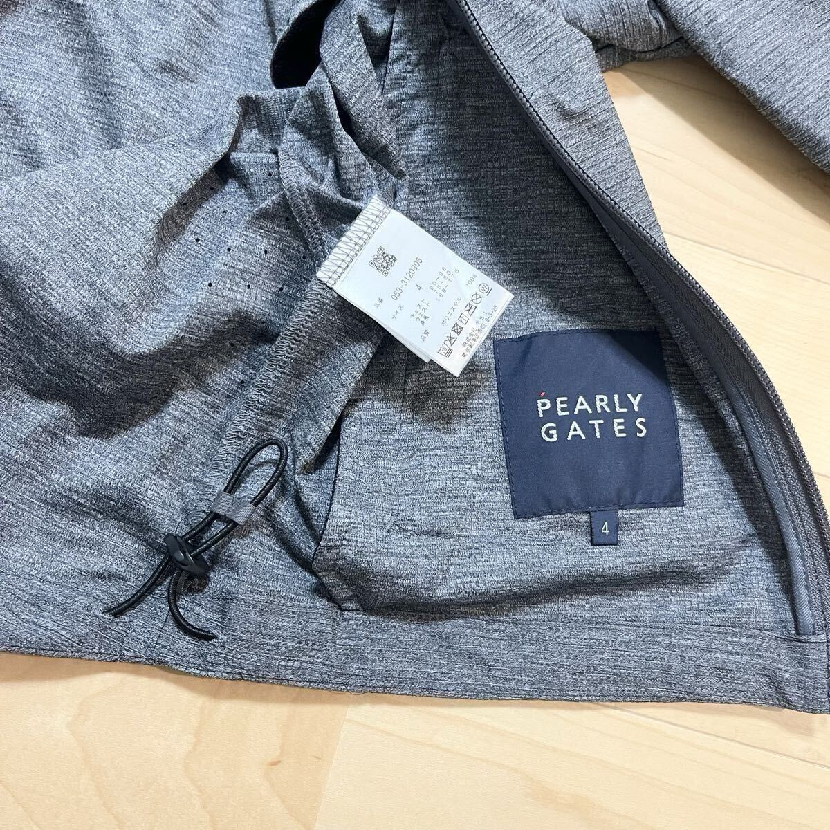 『新品未使用』★パーリーゲイツ ダブルジップパーカー フーディジャケット メンズ ★送料無料 正規品_画像9