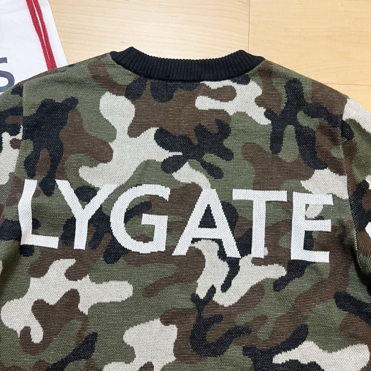 ★美品　パーリーゲイツ　カモ　迷彩柄ニット　セーター　メンズ　★送料無料　正規品_画像2