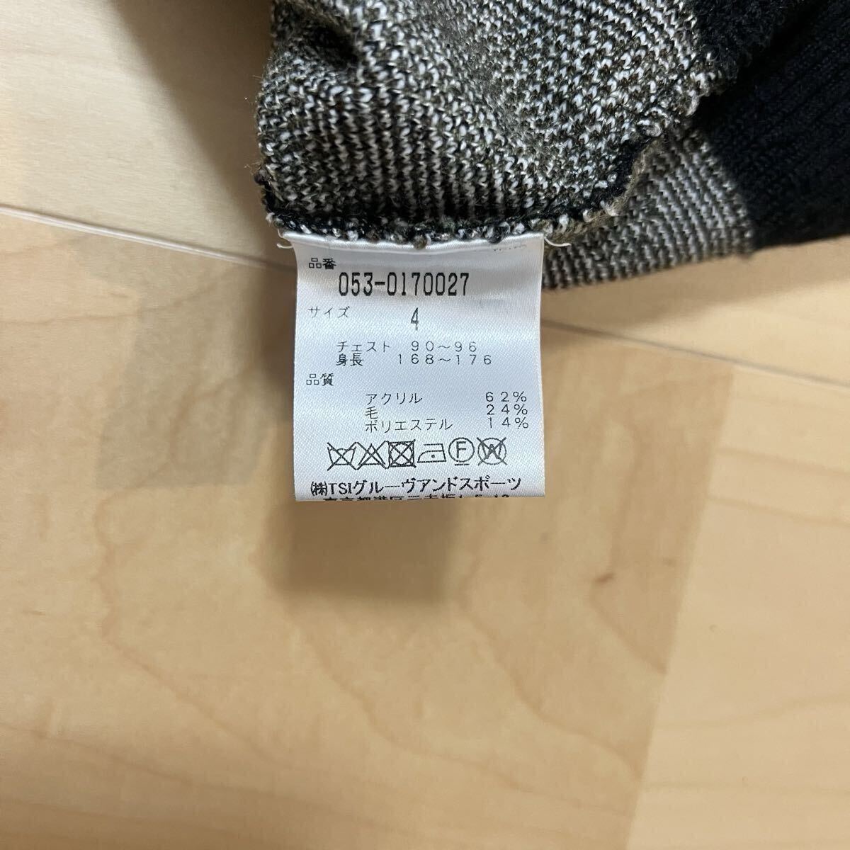 ★美品　パーリーゲイツ　カモ　迷彩柄ニット　セーター　メンズ　★送料無料　正規品_画像7