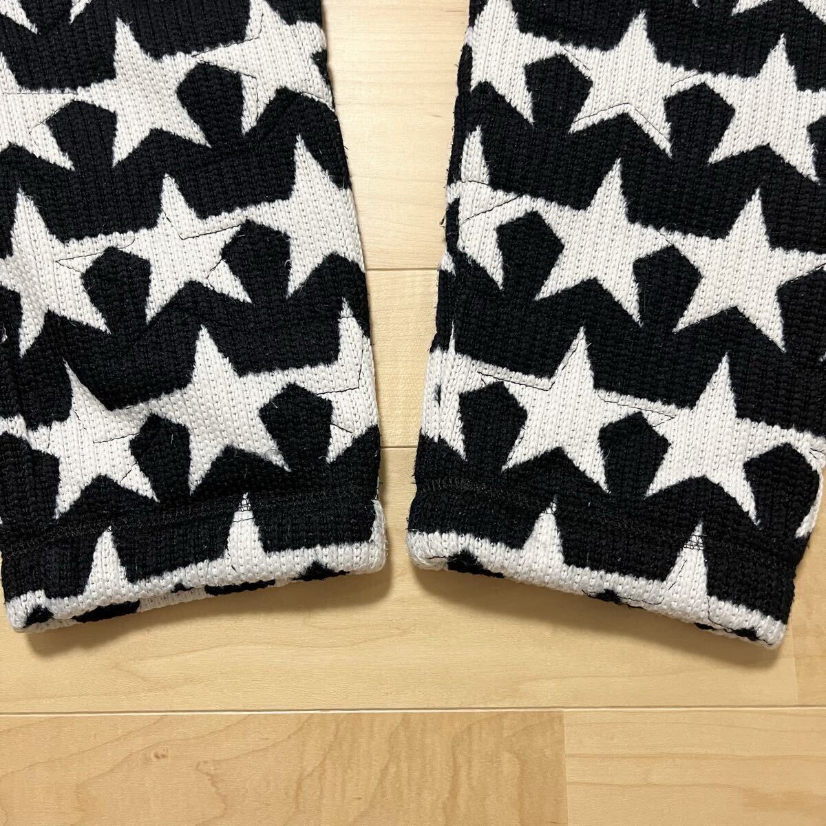 ★パーリーゲイツ スター 星柄 裏地付きキルティングパンツ ジョガー裾リブパンツ メンズ ★送料無料 正規品_画像7