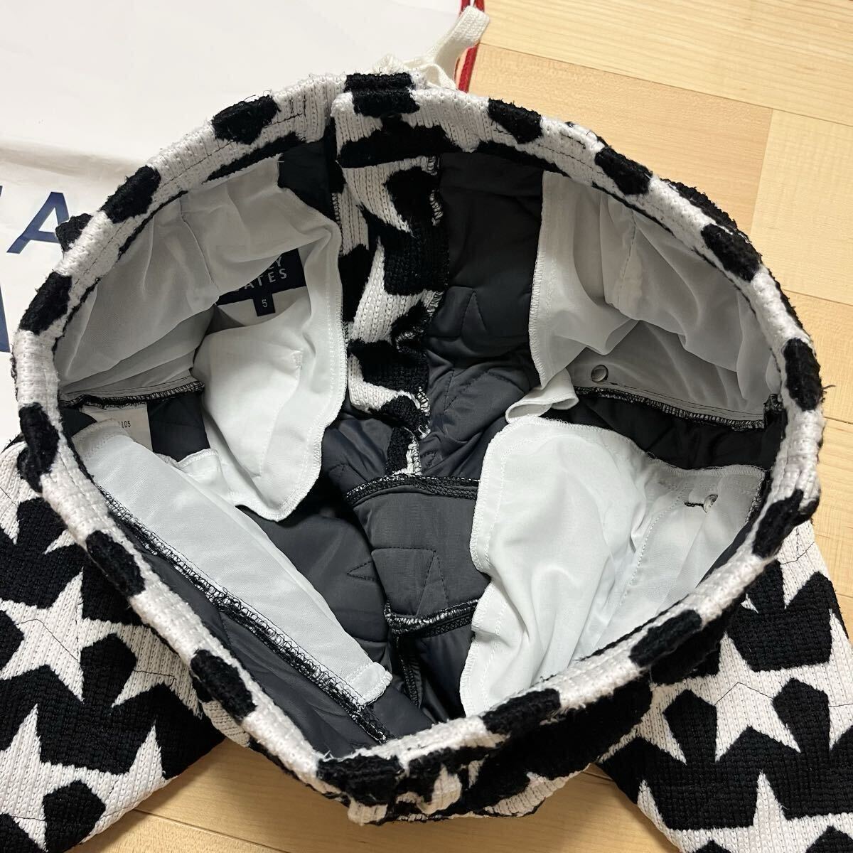 ★パーリーゲイツ スター 星柄 裏地付きキルティングパンツ ジョガー裾リブパンツ メンズ ★送料無料 正規品_画像9