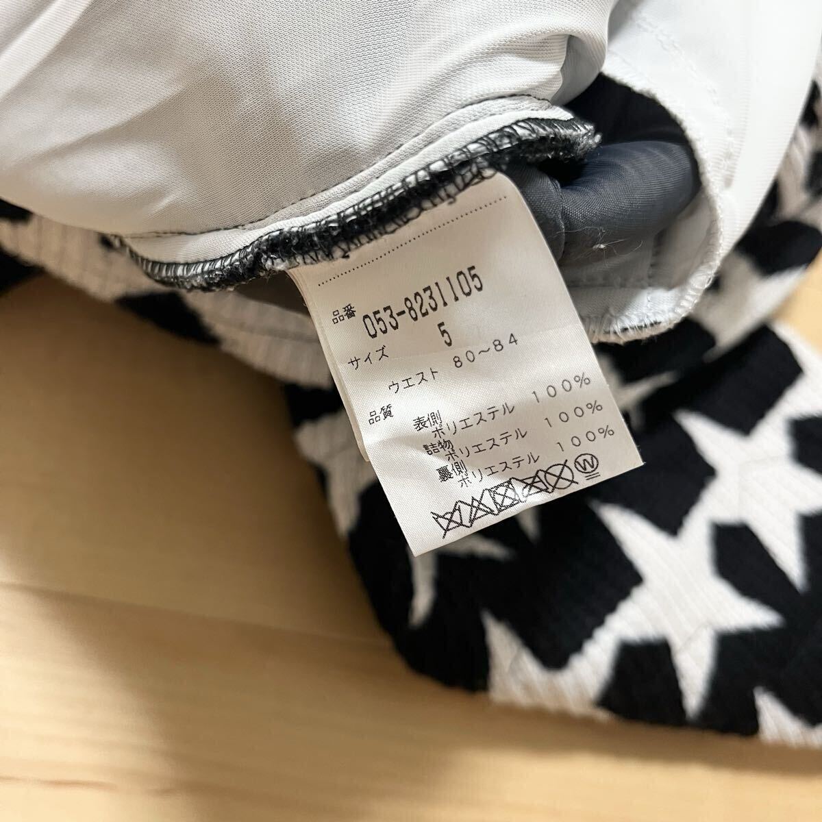 ★パーリーゲイツ スター 星柄 裏地付きキルティングパンツ ジョガー裾リブパンツ メンズ ★送料無料 正規品_画像10