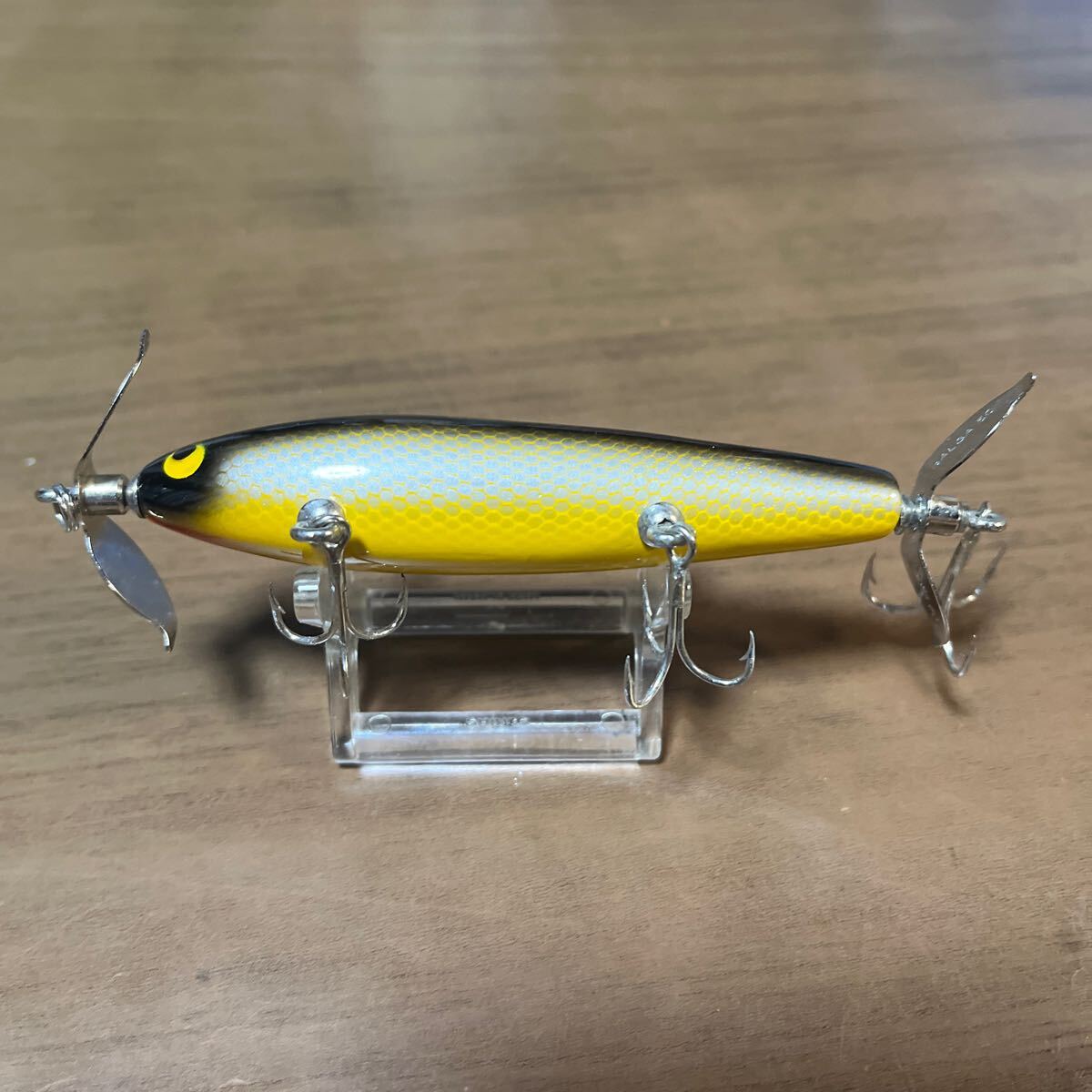 バルサ50 オールド ホッツィートッツィー 未使用品　ブロック体ペラ　オリジナル 検索 old balsa50 ザウルス saurus _画像2