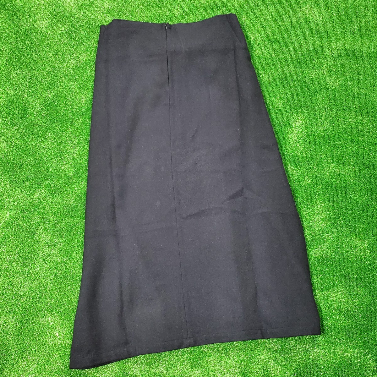 YOHJI YAMAMOTO ヨウジヤマモト NOIR ノアール ウールスカート ロングスカート ブラック 3 約L相当 リボン ノワール 巻きスカート 毛 Y's_画像5