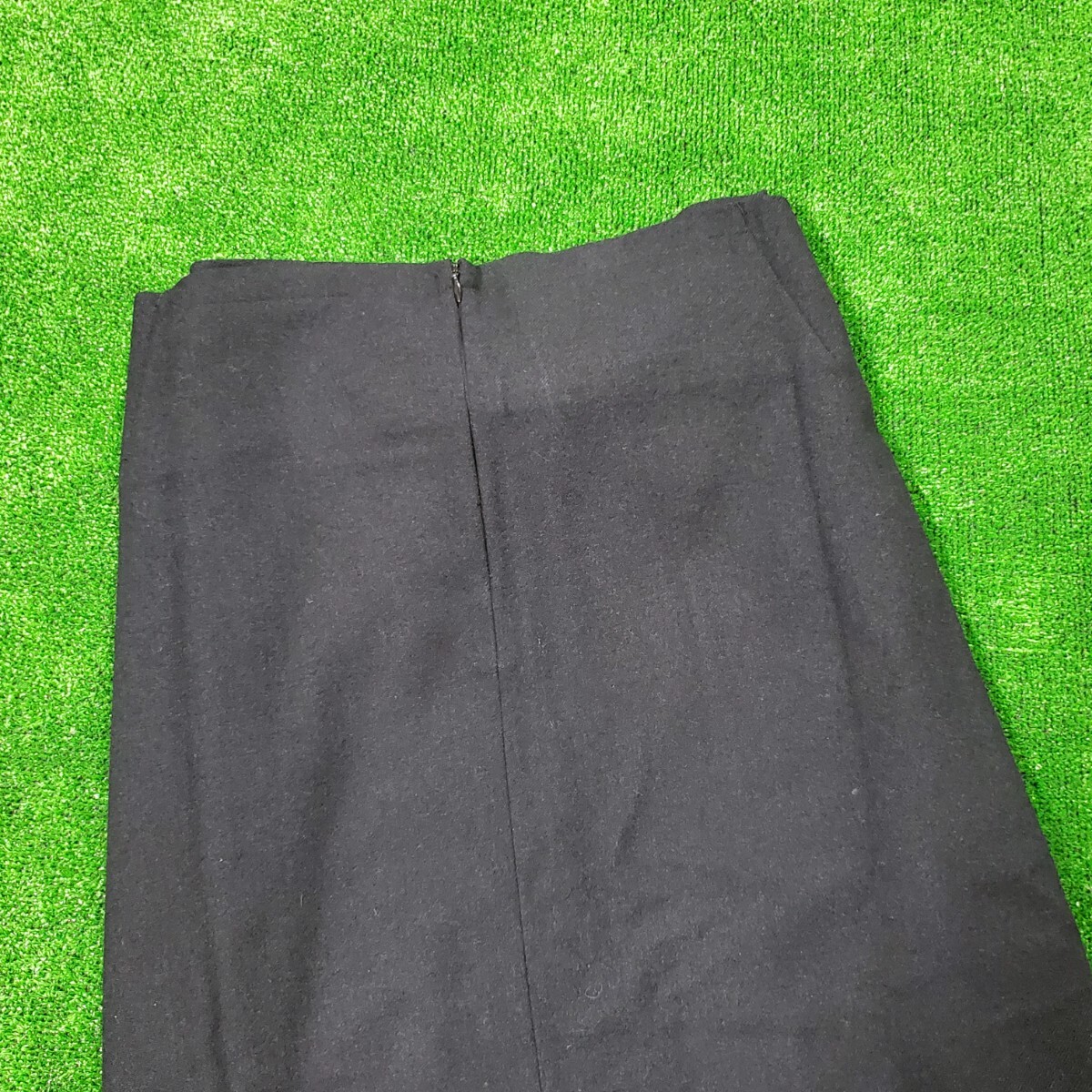 YOHJI YAMAMOTO ヨウジヤマモト NOIR ノアール ウールスカート ロングスカート ブラック 3 約L相当 リボン ノワール 巻きスカート 毛 Y's_画像6
