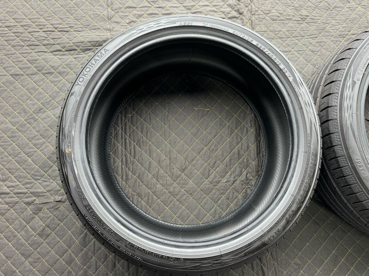 中古　 ヨコハマ ブルーアース-GT AE51 225/40-19 2本セット_画像3