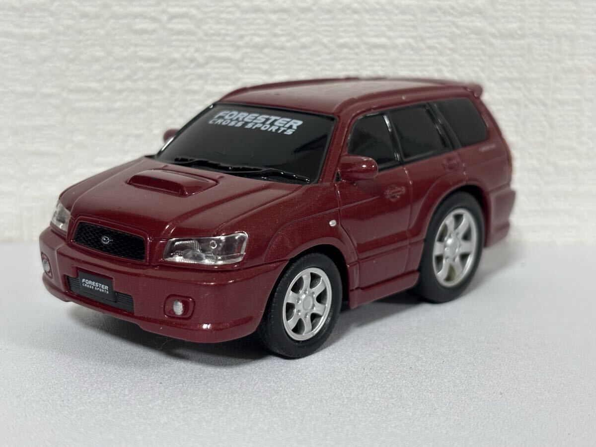 中古　スバル　フォレスター　クロススポーツ　赤　プルバックカー　ドライブタウン _画像1