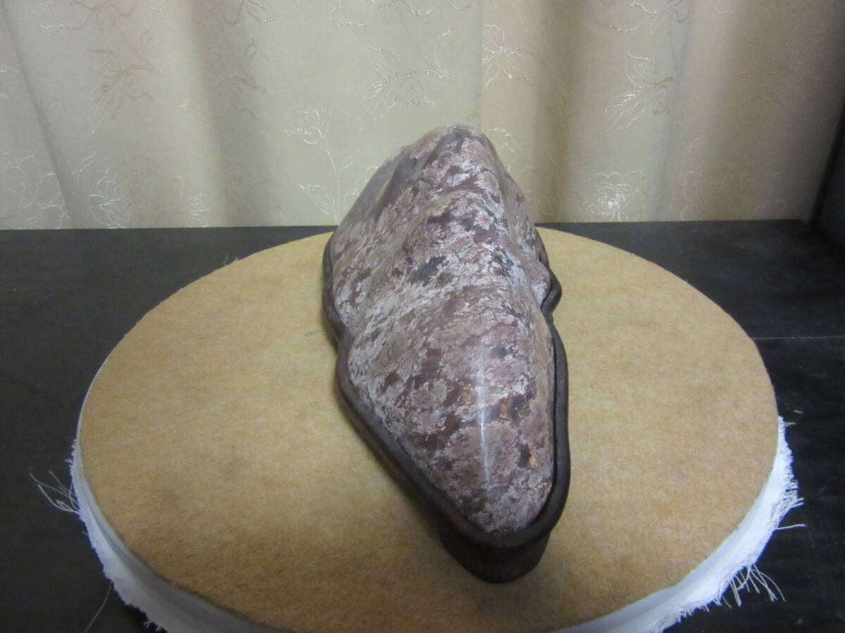 白山紋石　磨き飾り石　美石　和洋の飾り品　インテリア_画像4