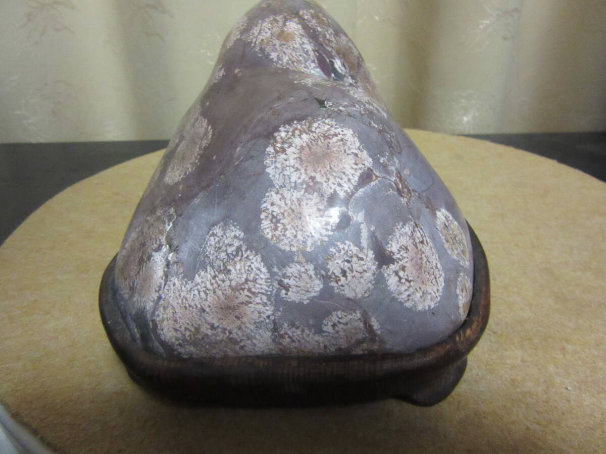 白山紋石　磨き飾り石　美石　和洋の飾り品　インテリア_画像8