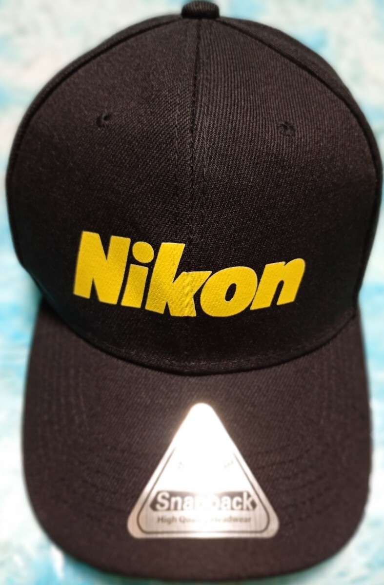 ☆新品「Nikonニコン 黒」帽子/キャップ_画像1