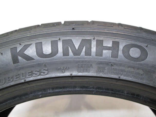 M3-151(送料無料/代引きOK)ランクE 中古 美品 225/45R18 KUMHO ECOSTA PS71 2021年 7分山 夏タイヤ 2本SET_画像7