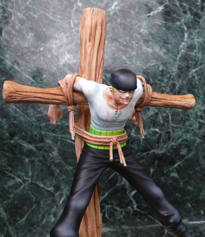 ワンピース フィグライフ! 海賊狩りのゾロ　フルリペイント_画像1