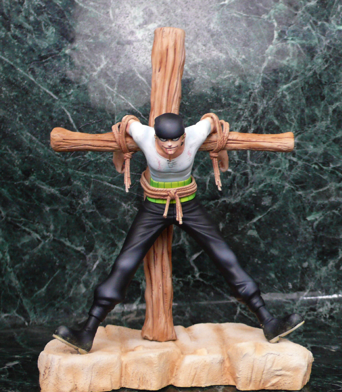 ワンピース フィグライフ! 海賊狩りのゾロ　フルリペイント_画像2