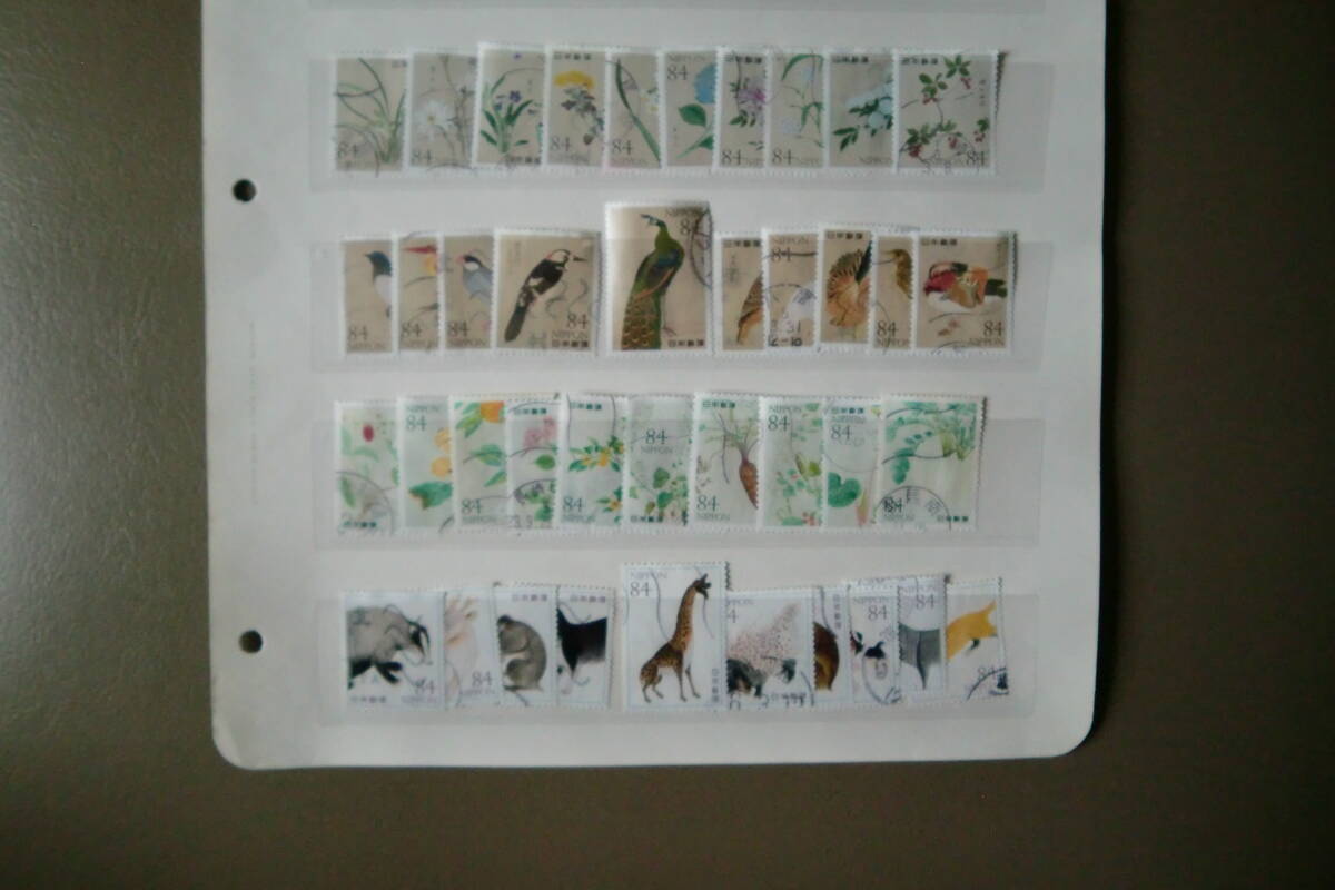 使用済　自然の記録シリーズ　第1集〜第４集　合計４０種　完揃_画像1