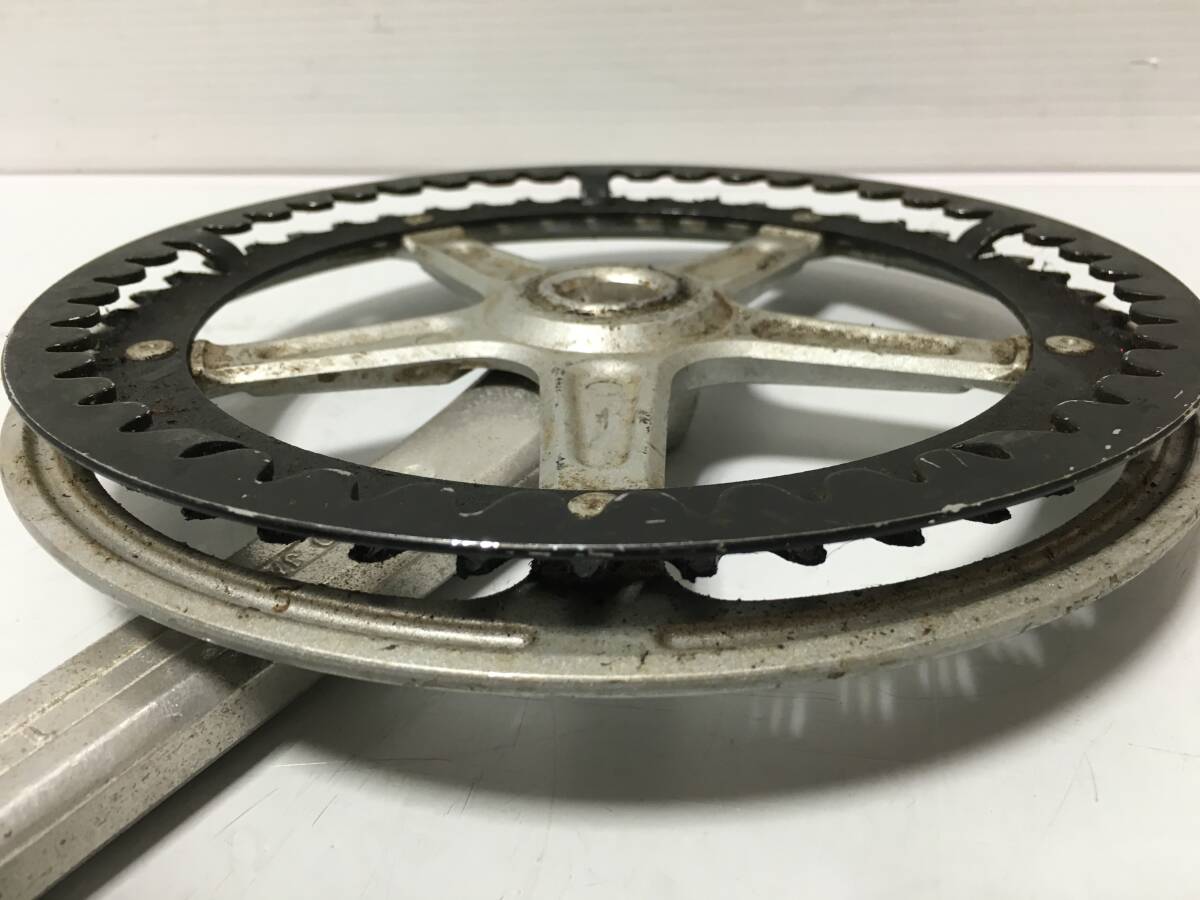 ♪SUGINO 1GC スギノ チェーンリング クランク セット 自転車 パーツ 部品 現状品 中古 (NF251028) 218-1382_画像3