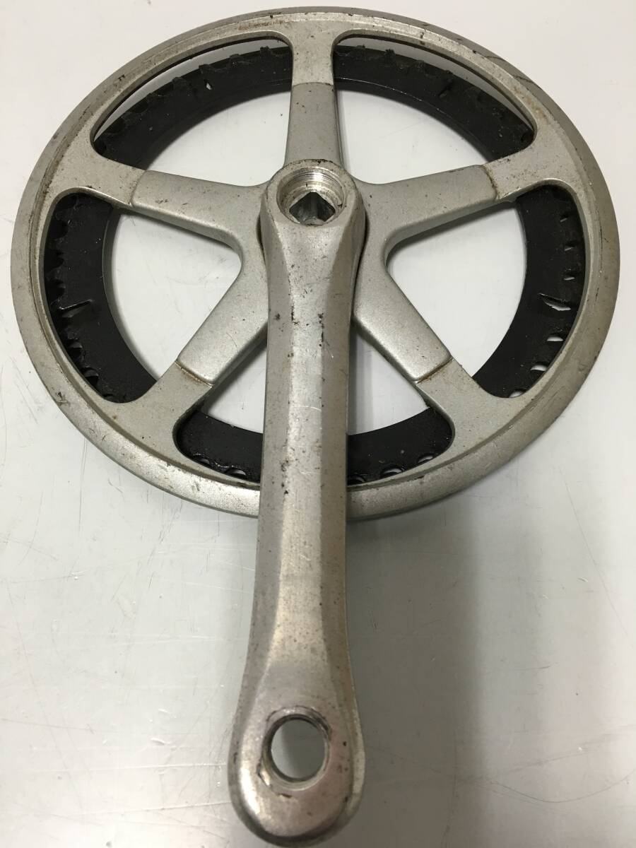 ♪SUGINO 1GC スギノ チェーンリング クランク セット 自転車 パーツ 部品 現状品 中古 (NF251028) 218-1382_画像1