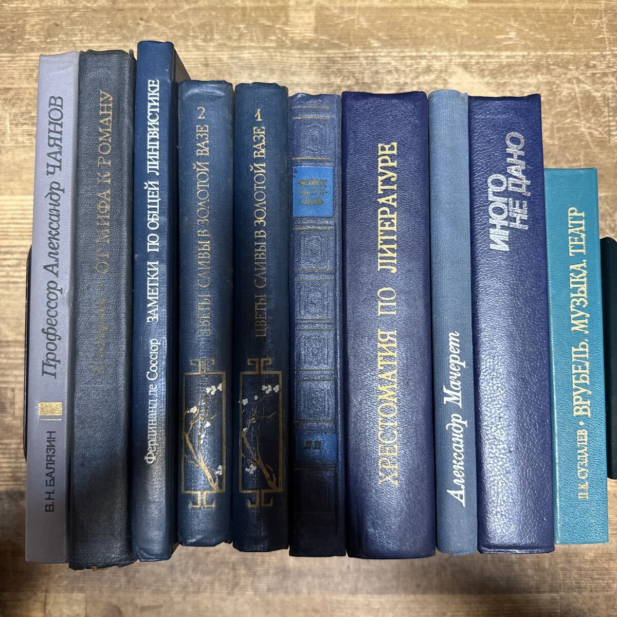 a1008-29.洋書 ロシア語 小説 言語学 文学 物語 関連 まとめ 専門書 研究 資料 ディスプレイ display 装飾 小物_画像1