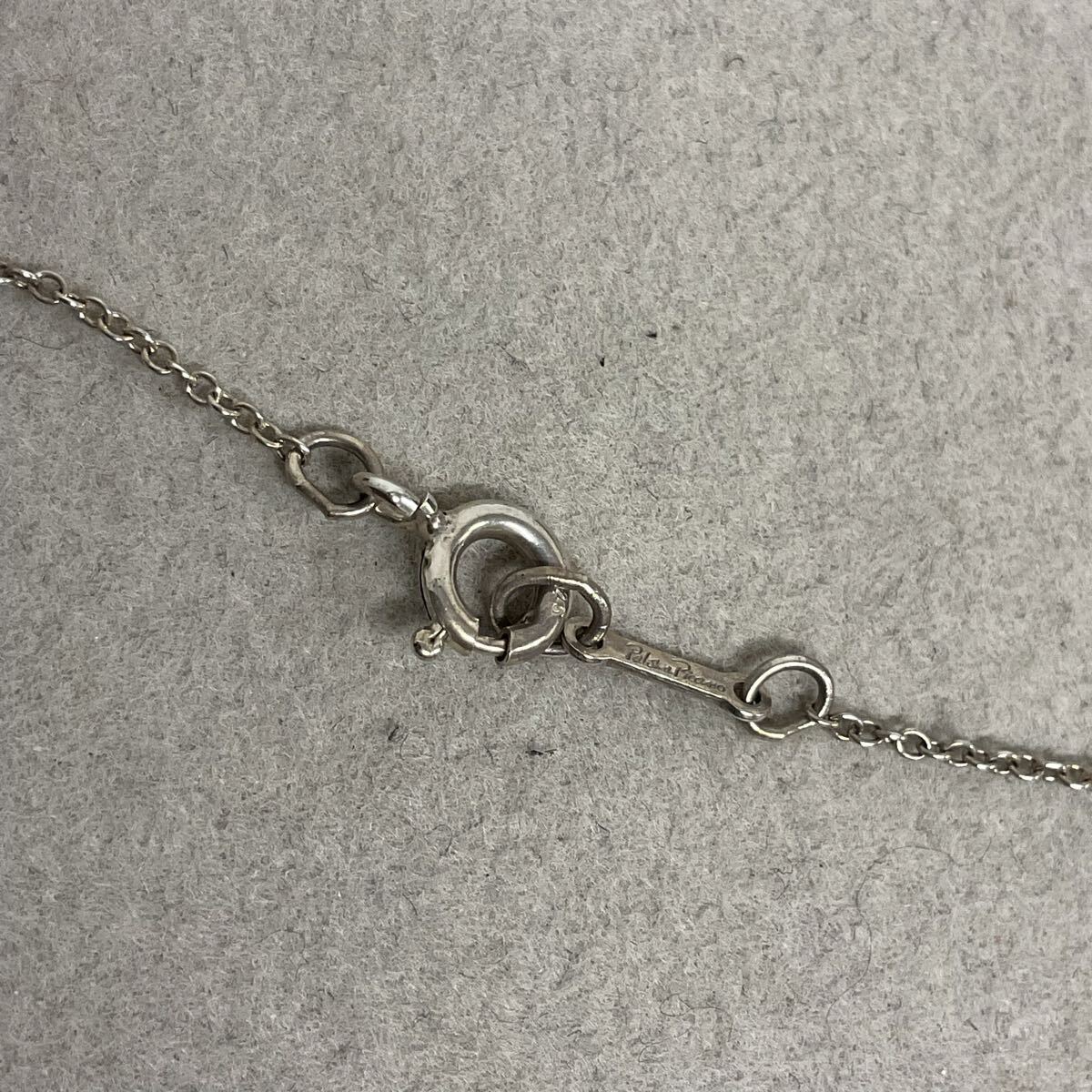 営NS008-60◆ TIFFANY＆Co. ティファニー パロマピカソ ラビングハート シルバー925 総重量2.98g ネックレス_画像2