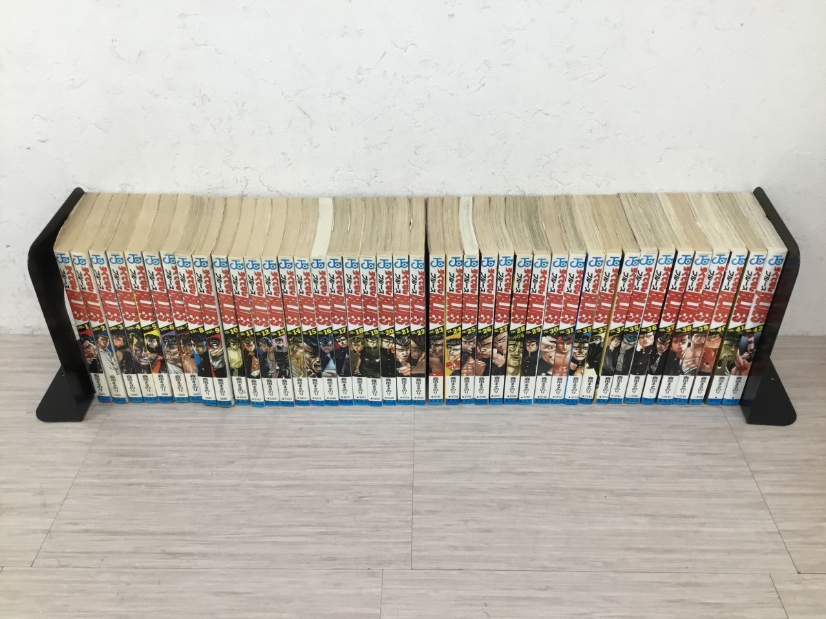 ●営KW180-80 漫画 ろくでなしブルース BLUES 1~42巻 全巻セット 森田まさのり 集英社 ジャンプコミックス マンガ_画像3