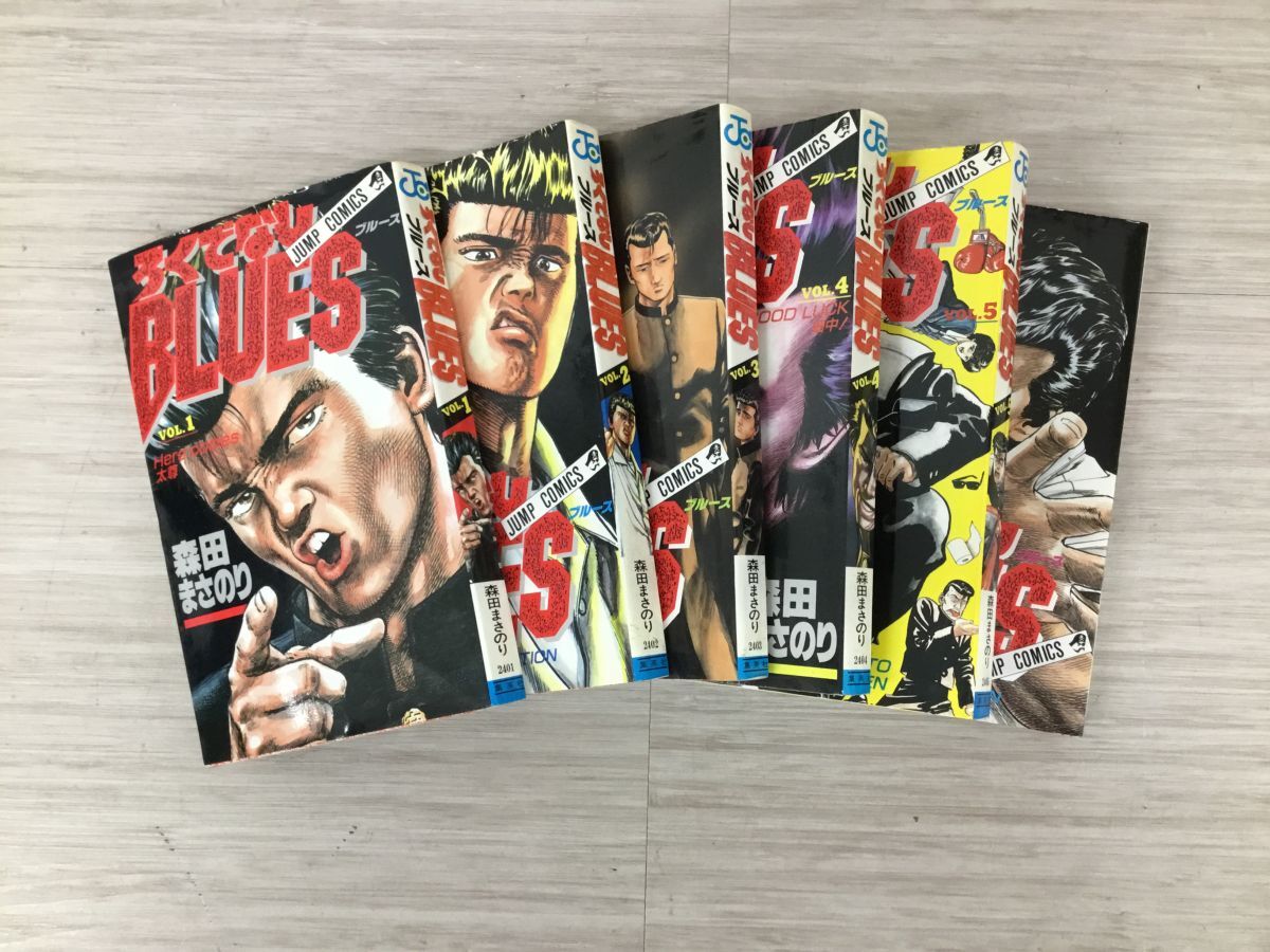 ●営KW180-80 漫画 ろくでなしブルース BLUES 1~42巻 全巻セット 森田まさのり 集英社 ジャンプコミックス マンガ_画像4