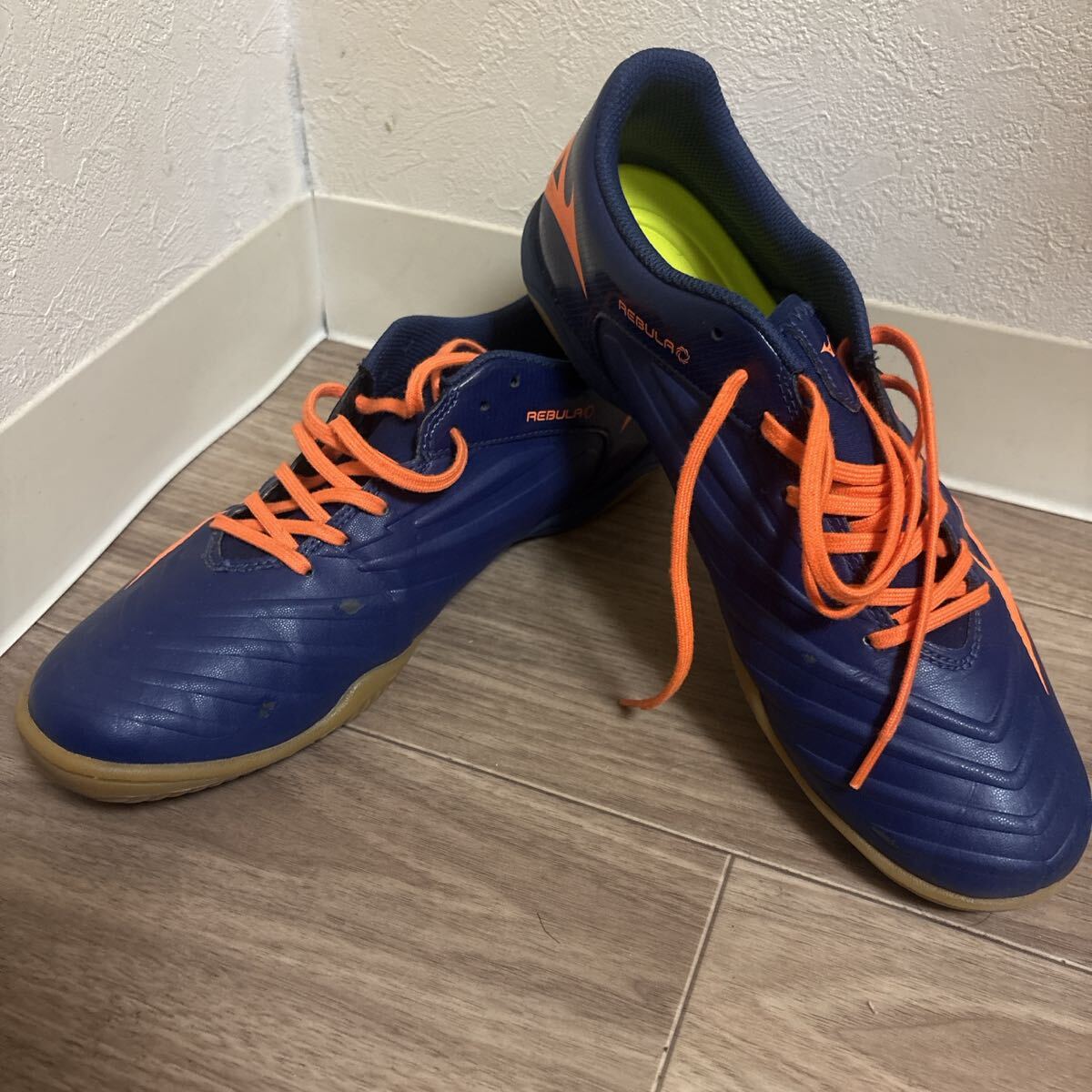 Mizuno REBULA Q футзал обувь темно-синий / orange