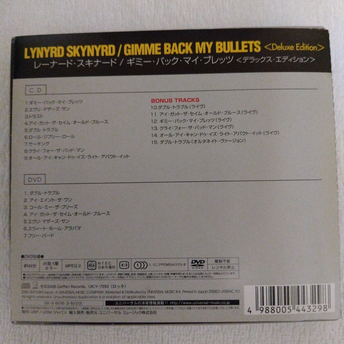 ギミー・バック・マイ・ブレッツ / レーナード・スキナード CD・DVD_画像2