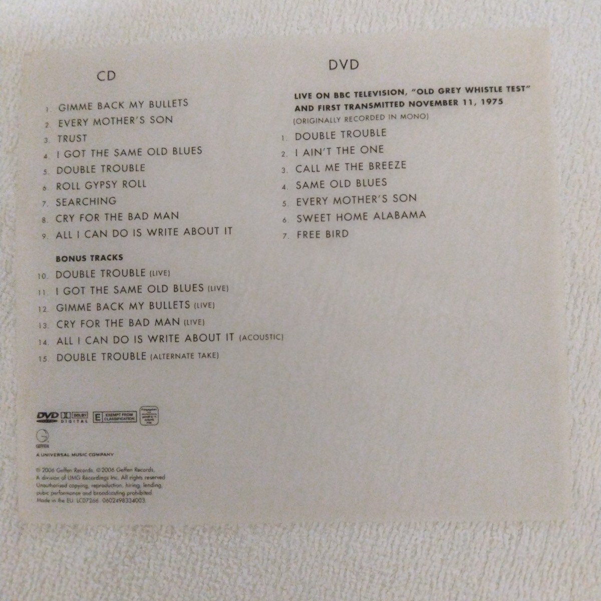 ギミー・バック・マイ・ブレッツ / レーナード・スキナード CD・DVD_画像7