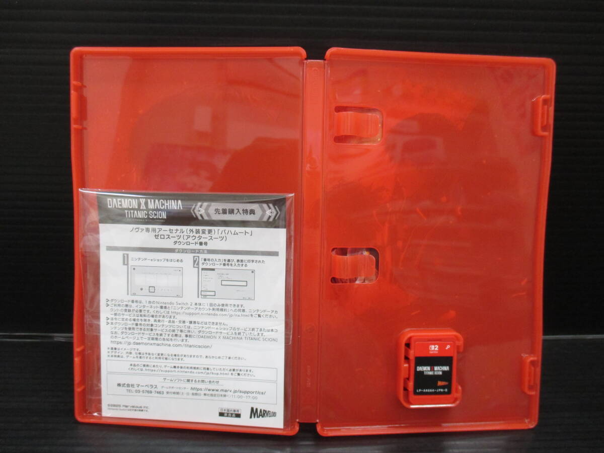 ニンテンドースイッチ2ソフト DAEMON X MACHINA TITANIC SCION_画像6