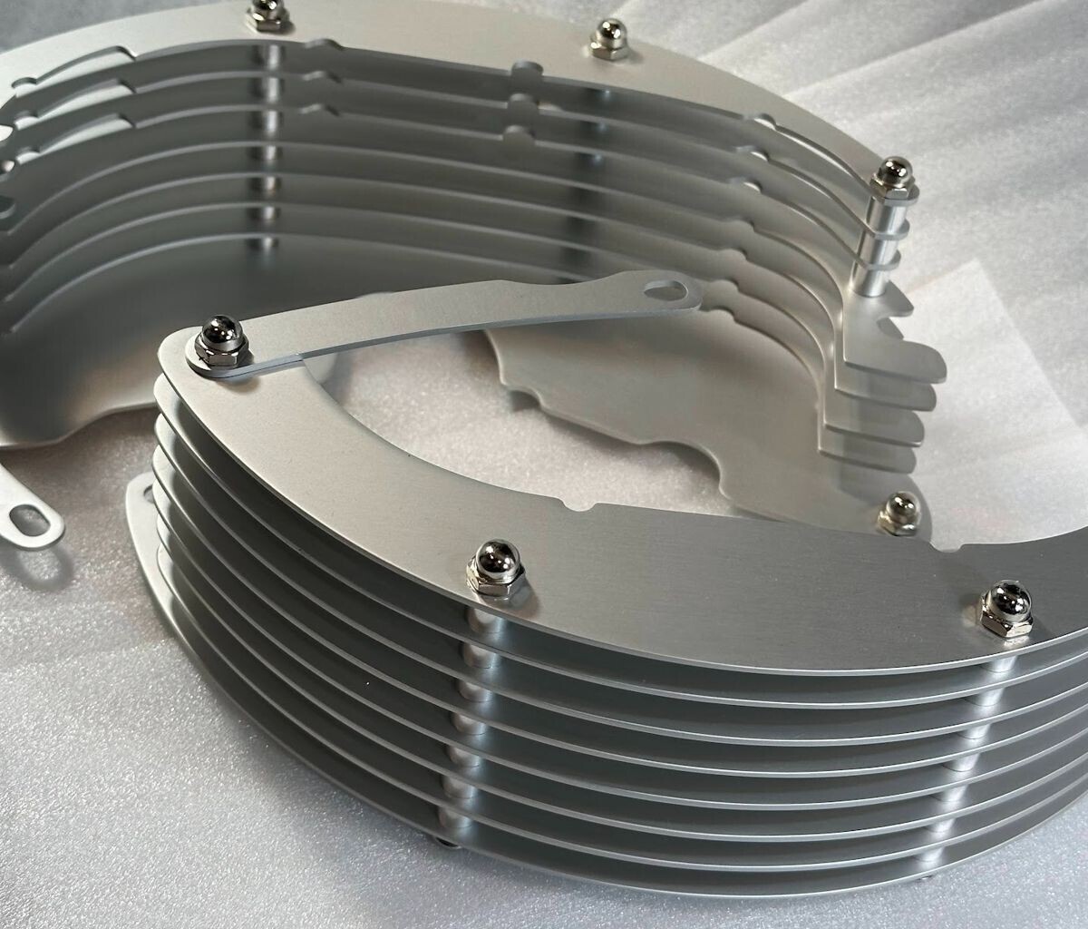 SR400 SR500 シリンダー 放熱フィン FI キャブ対策 ビッグフィン 冷却フィン ビッグシリンダー アルフィン U336_画像3