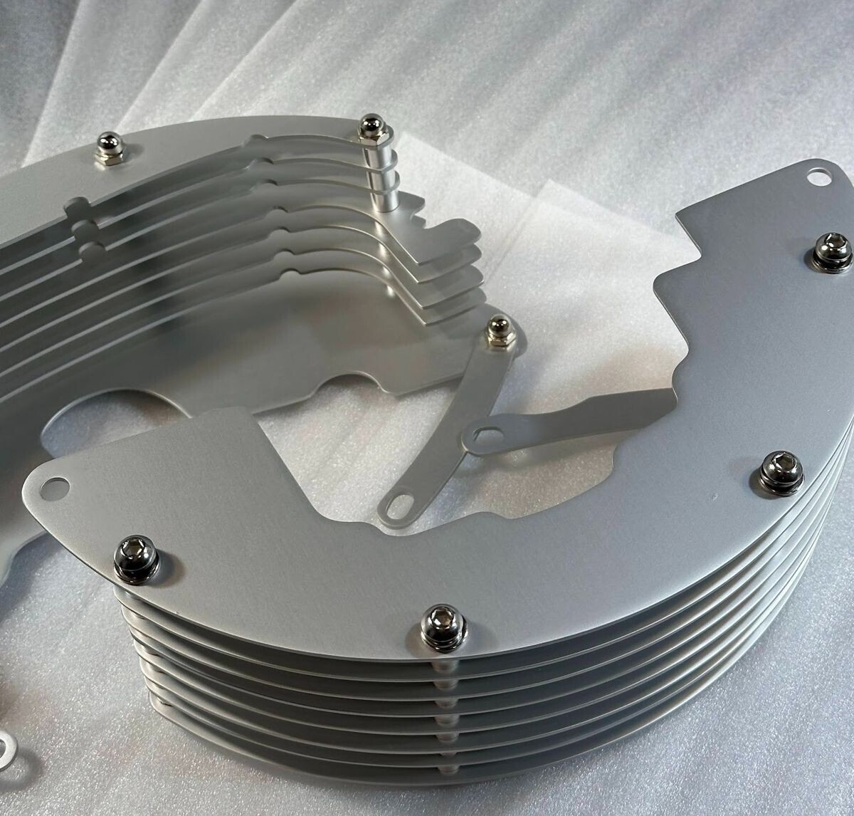 SR400 SR500 シリンダー 放熱フィン FI キャブ対策 ビッグフィン 冷却フィン ビッグシリンダー アルフィン U336_画像4