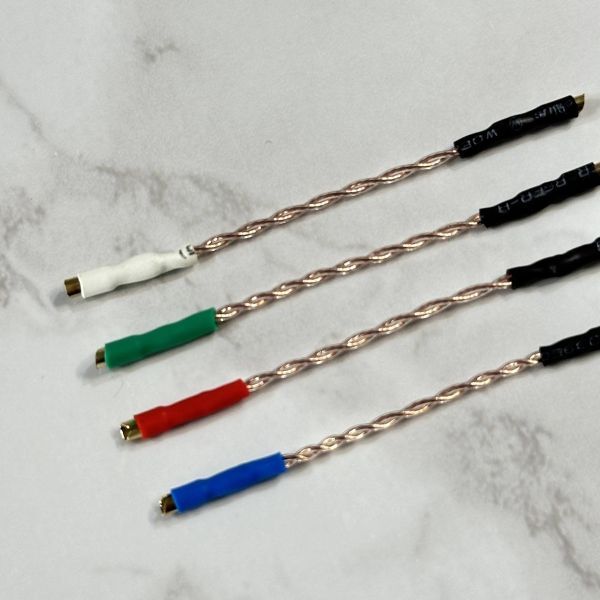 5N パーフェクトクリスタルPCOCC カートリッジ リード線 ヘッドシェル レコード 30AWG ターンテーブル LP 針 プレーヤー アナログ U529_画像2