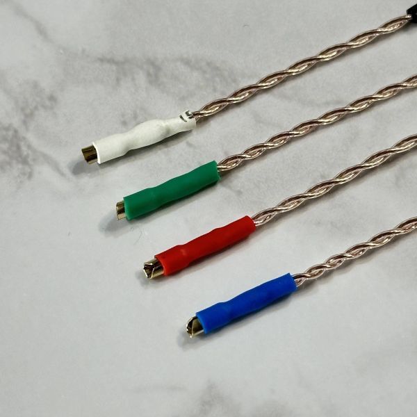 5N パーフェクトクリスタルPCOCC カートリッジ リード線 ヘッドシェル レコード 30AWG ターンテーブル LP 針 プレーヤー アナログ U529_画像4