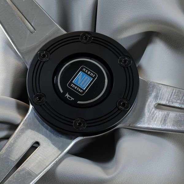ホーンリング ステアリング NARDI クラシックVITE ブラック ナルディ カスタム 取付ボルト付 スペーサー 内装 パーツ ボス 変換 U1858_画像4