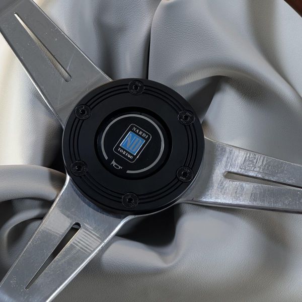 ホーンリング ステアリング NARDI クラシックVITE ブラック ナルディ カスタム 取付ボルト付 スペーサー 内装 パーツ ボス 変換 U1858_画像5