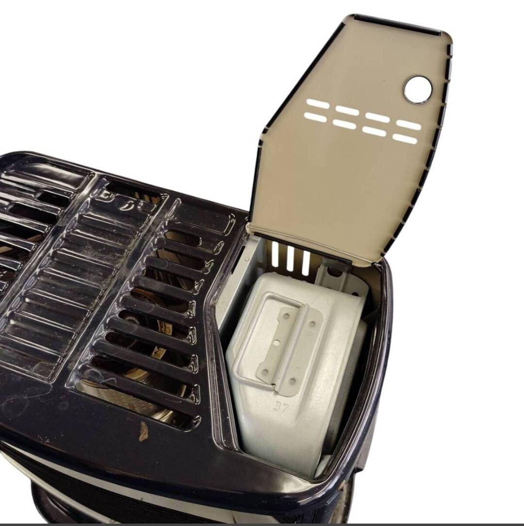 W-01231 CORONA コロナ KCP-2215Y 自然通気形開放式石油ストーブ 石油ストーブ ダークグレー 暖房器具 石油 ストーブ 動作未確認 03_画像9