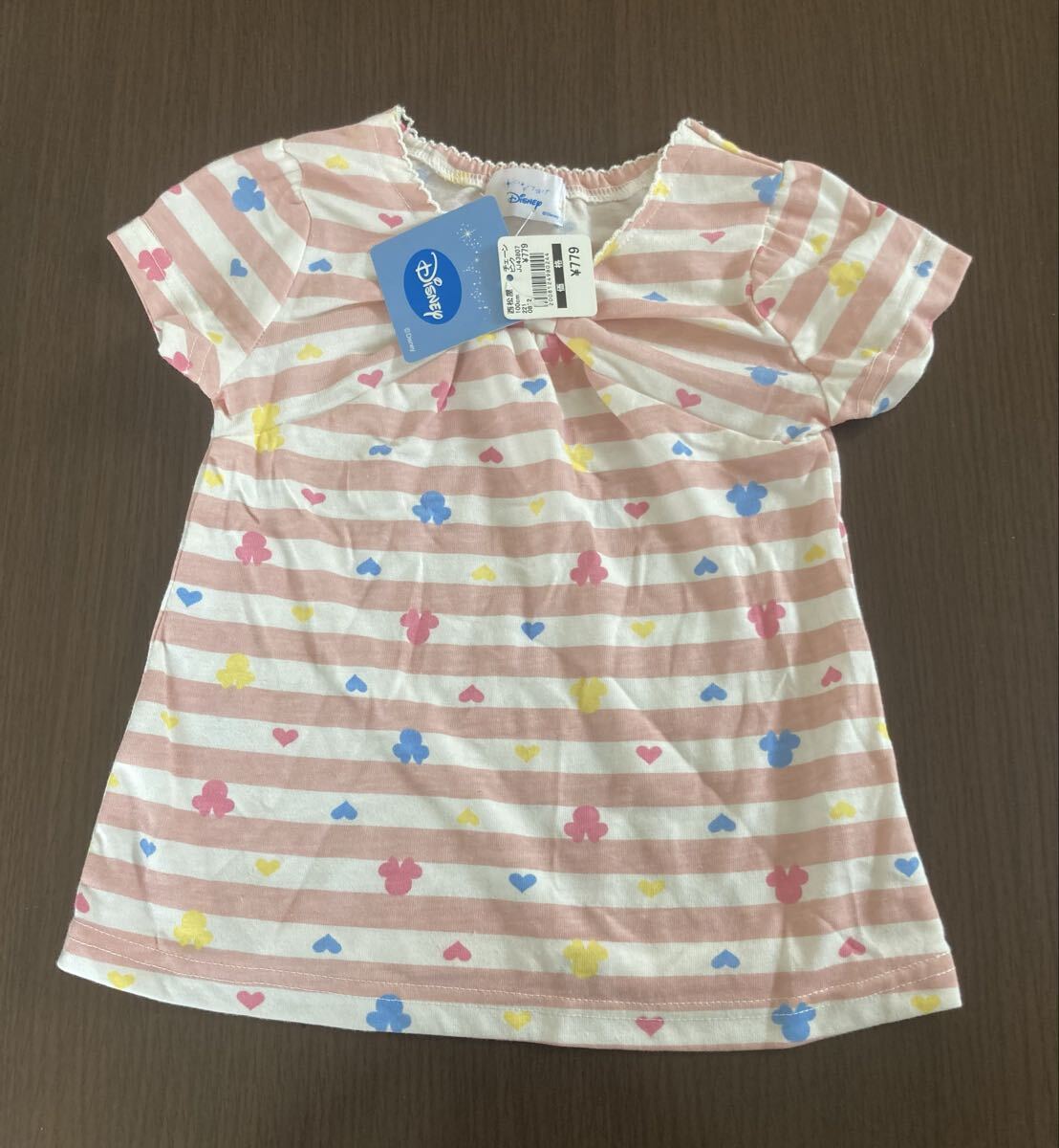 半袖Tシャツ 女の子　ディズニー柄　100㎝_画像1