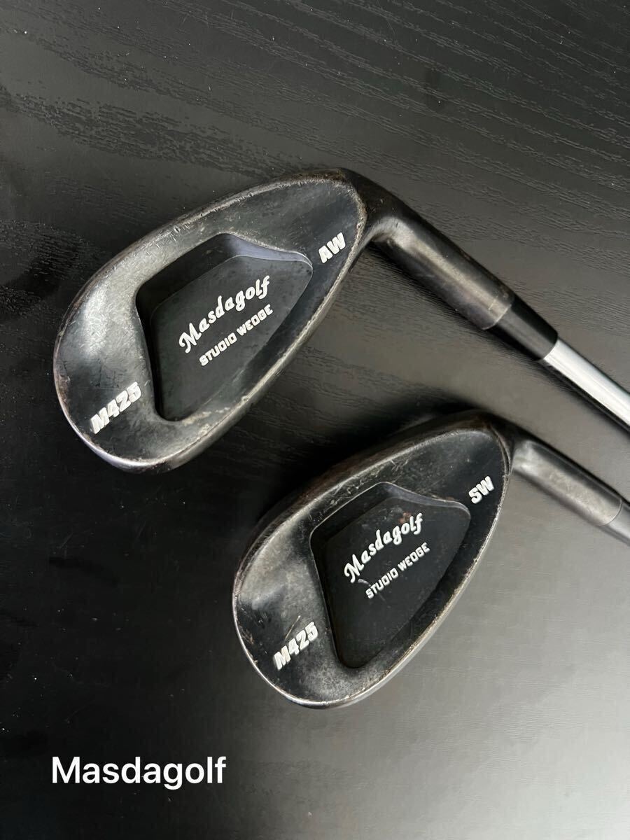 [ включая доставку * быстрое решение ] форель da Golf M425 черный Wedge AW*SW 2 шт. комплект |N.S.PRO MODUS3 TOUR 130 FLEX S