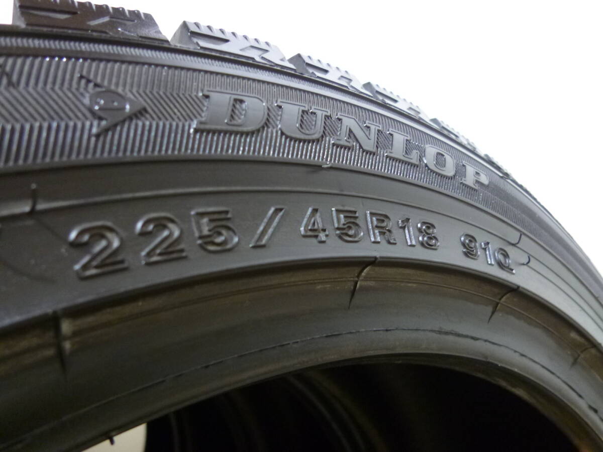 @翌日発送＠8～9分山＠ 225/45R18 DUNLOP WINTER MAXX02 ４本！Ｆ１３９２１_画像3