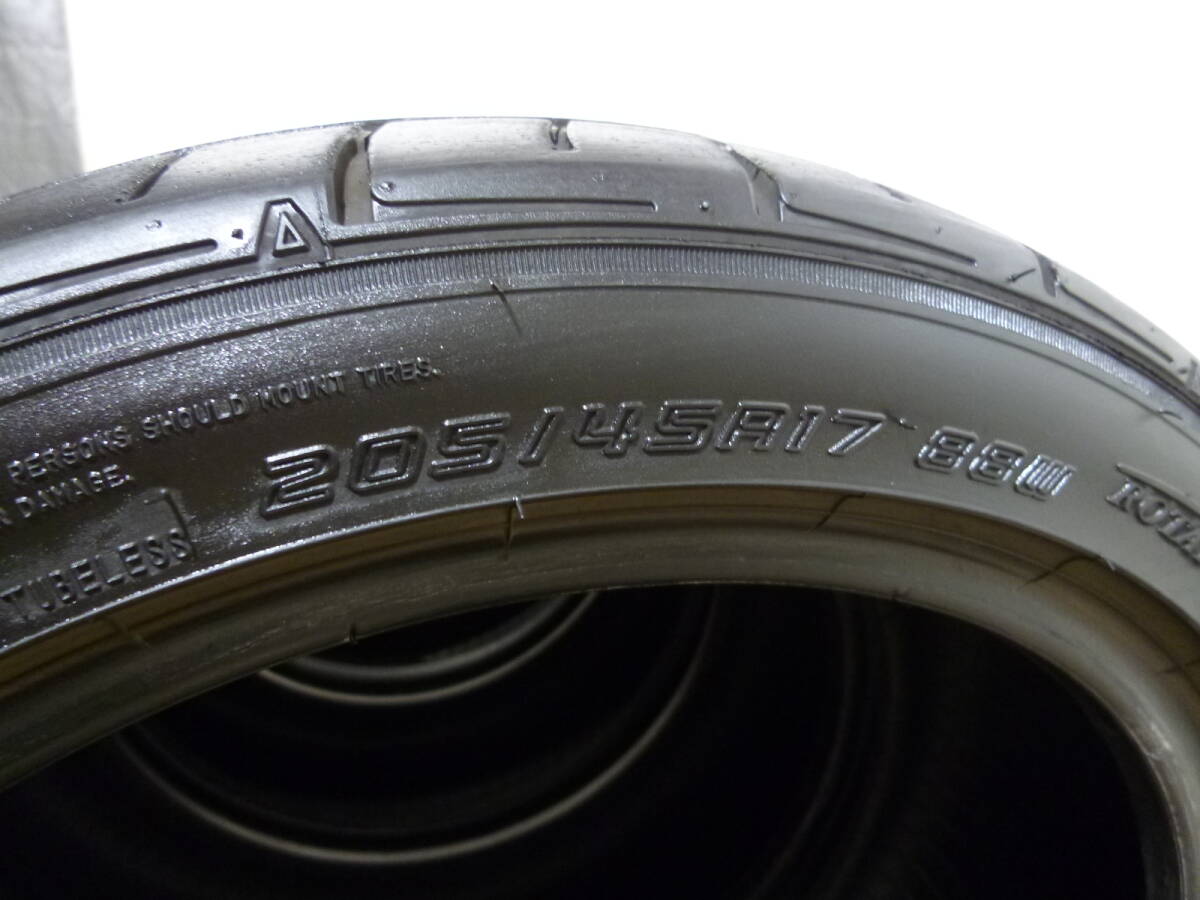 @即日発送@2022年製＠ 205/45R17 88W DUNLOP DIREZZA DZ102 ４本！２９２４０_画像3