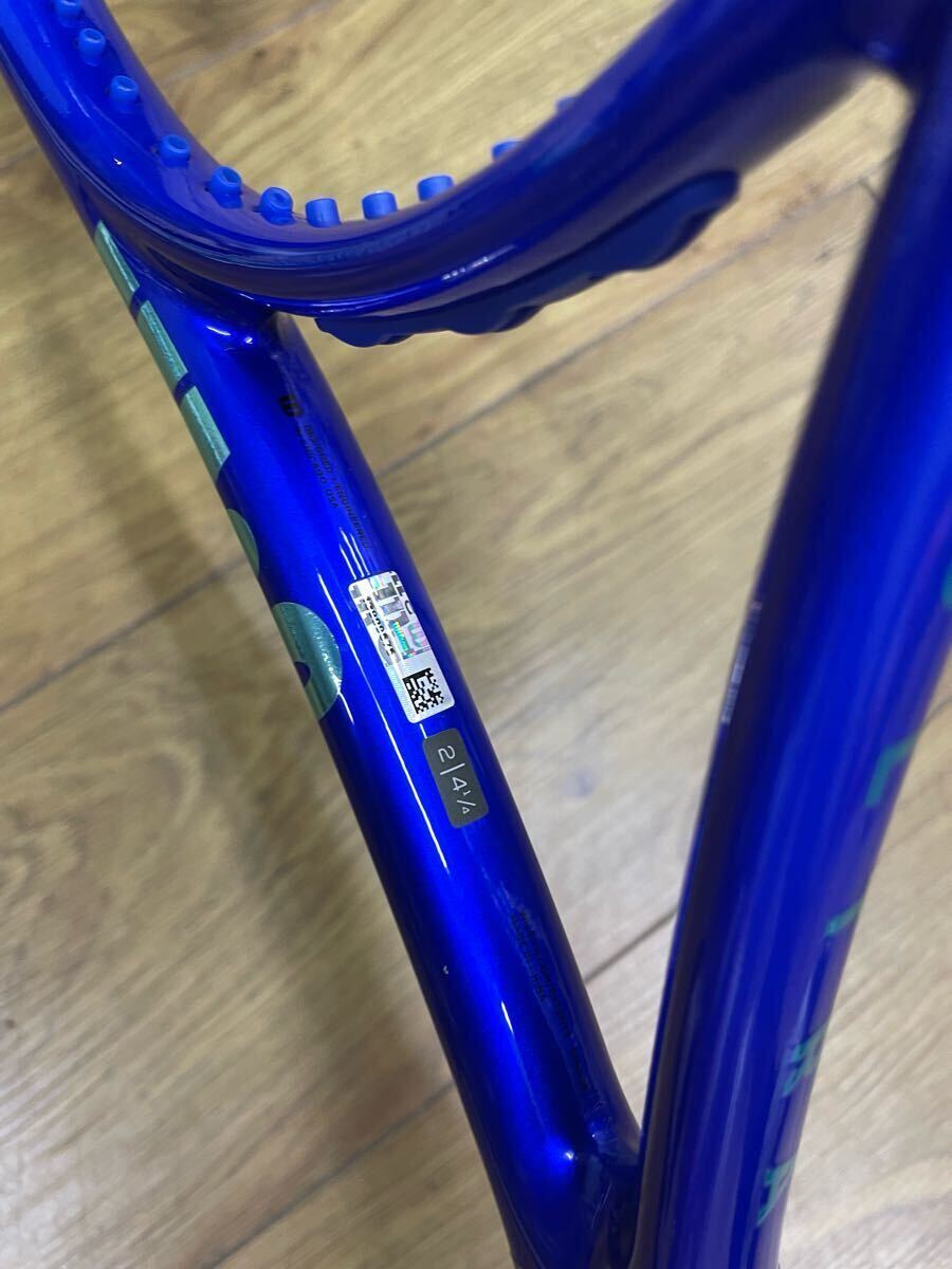 ウィルソン 2025 V5 ウルトラツアー98J グリップ２ 国内正規品 ガット張り代サービス メーカー保証_画像3