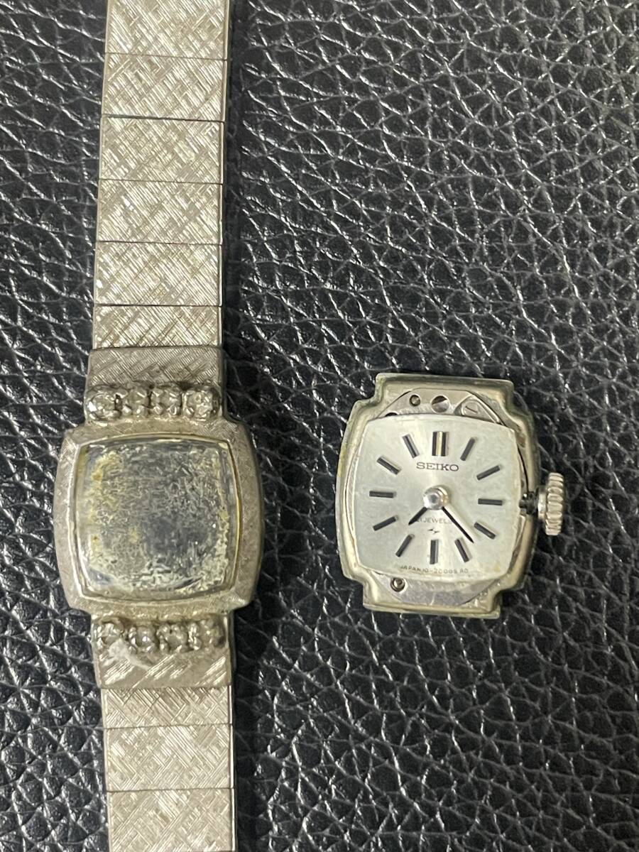 セイコー　レディース　手巻　アンティーク　ジャンク_画像5