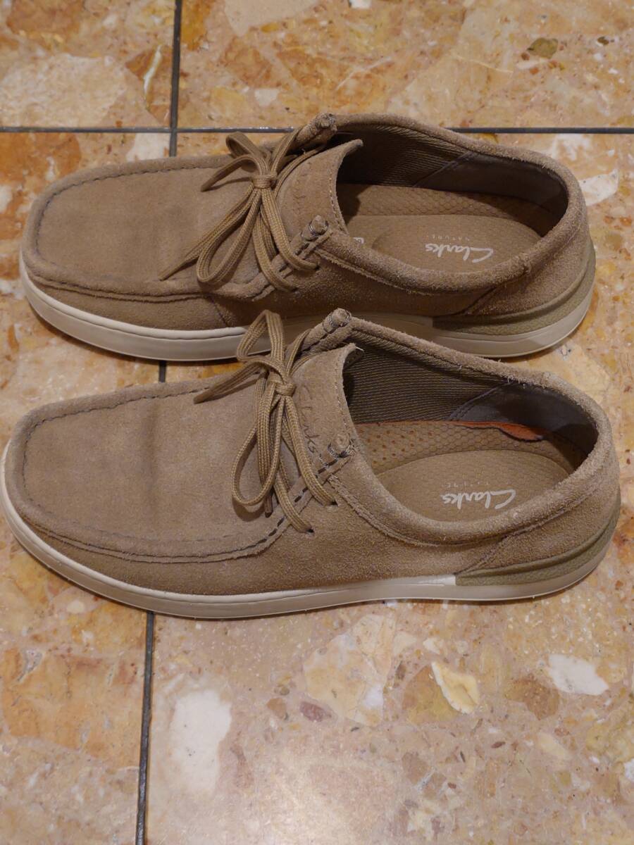  Clarks クラークス スエード 紳士靴 25.5cm カジュアル_画像4