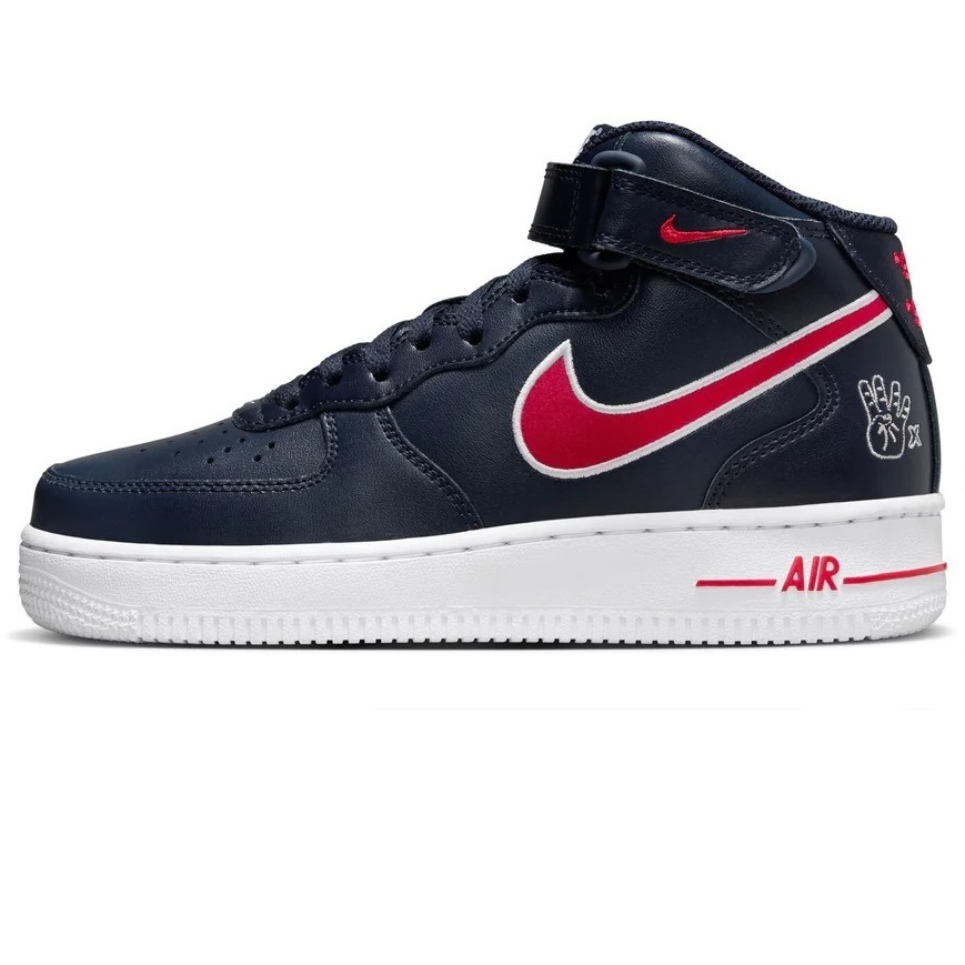 # Nike wi мужской военно-воздушные силы 1 07 mid obsiti Anne / красный новый товар 28.5cm US11.5 WMNS AIR FORCE 1 '07 MID FJ0728-400